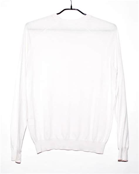 Louis Vuitton Louis Vuitton Mens Crew Neck Sweater Lv Logo White