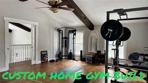 Custom Home Gym Build Youtube