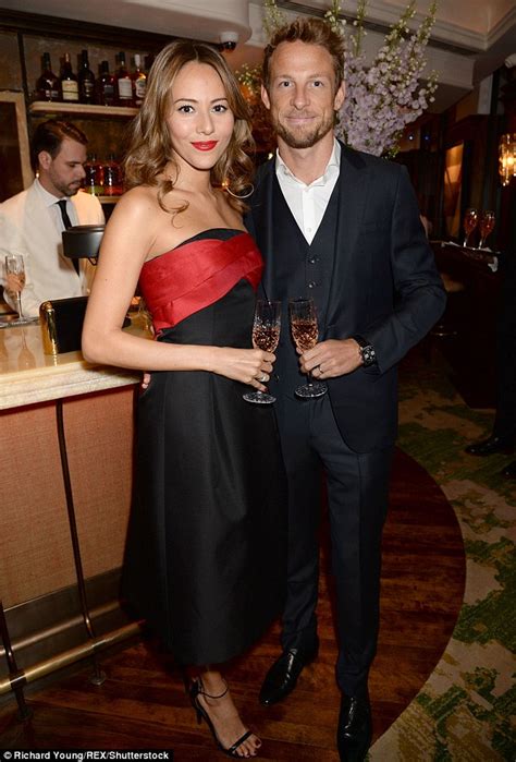 Jenson Button And Wife Jessica Had Been Living Separate Lives Since