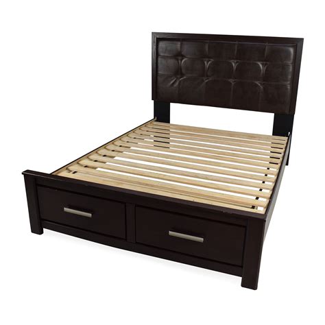 Queen Platform Bed Frame With Headboard Ashley Furniture Hanaposy