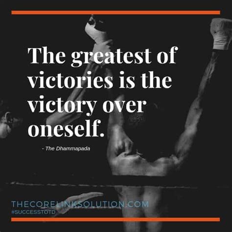 Success Thought Of The Day 91918 Victory Over Self