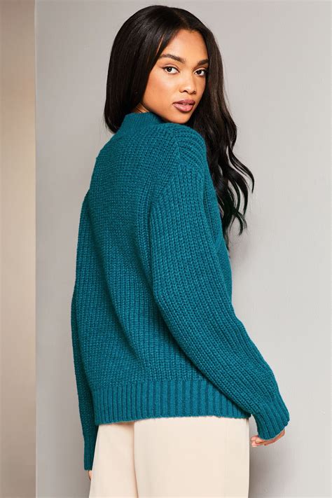 Buy Lipsy Cosy High Neck Rib Cable Knitted Jumper From Next Ireland