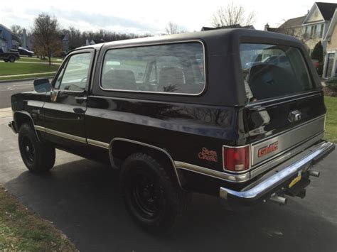 1984 Gmc Jimmy 4x4 50l 90000 Original Miles In Fantastic Original