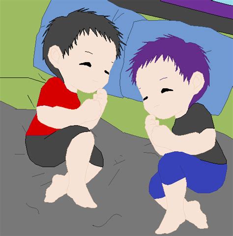 Baby Twins Mika And Kotomi By Angelofcryinghearts On