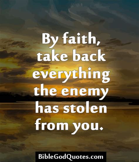 Are you happy with the way you are currently balancing things? By Faith, Take Back Everything The Enemy Has Stolen From ...