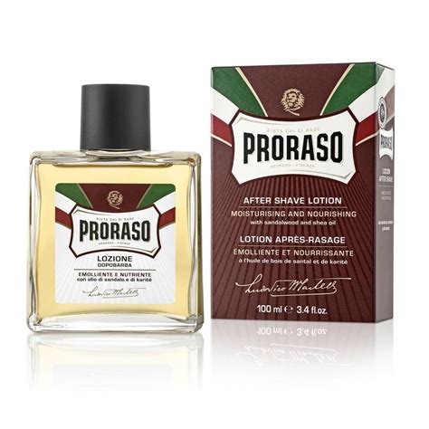 Proraso Red After Shave Lotion With Sandalwood And Shea Butter After