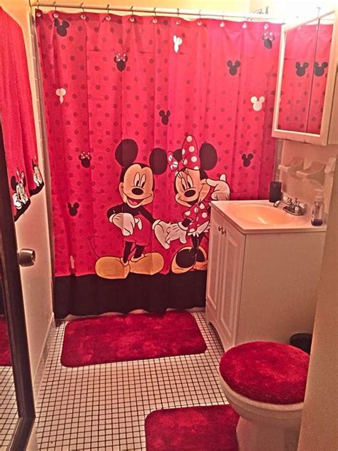 Pin By Home And Garden Decor On Bathroom Decor Tiles Minnie Mouse