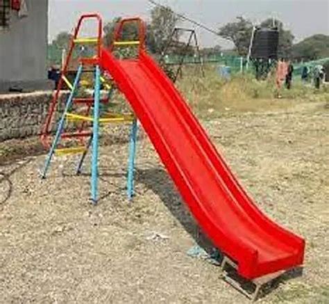 Fibreglass Red Straight Playground Slide Age Group 1 12 At Rs 17000