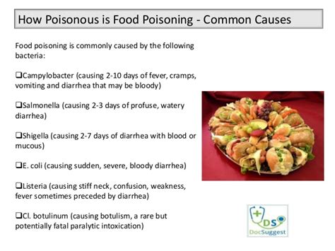 Food poisoning (also called foodborne illness) causes vomiting, diarrhea, and abdominal pains. How Poisonous is Food Poisoning?
