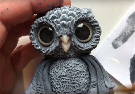 sculpt a polymer clay owl polymer clay