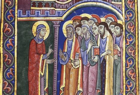 Mary Magdalene Announcing The Resurrection To The Apostles St Albans