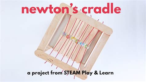 Building a newton's cradle, also called a newtonian demonstrator, is a simple project, whether it's for a gift, a presentation or an explanation of the conservation of momentum and energy. How to Build a Simple DIY Newton's Cradle - YouTube | Newton's cradle, Science projects, Babble ...