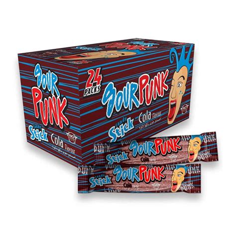 Sour Punk Cola Candy Sticks 40g Eras Ventures Llp