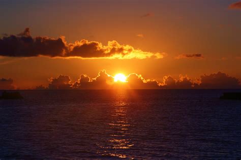 Sunset Over Ishigaki Island In Japans Southwestern Okinawa Prefecture