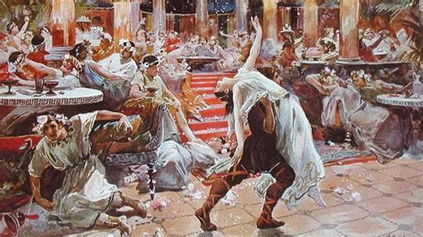 Února 2019 v zápase proti finské reprezentaci (zápas v rámci švédských hokejových her) a svými. The ancient Roman banquet celebrated shock, awe and carpe ...