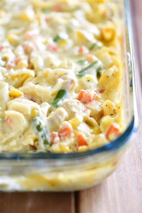 Chicken Noodle Soup Casserole - The Gunny Sack