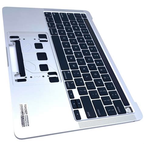13 Macbook Pro 2020 Silver Palmrest Top Case Keyboard Touch Bar