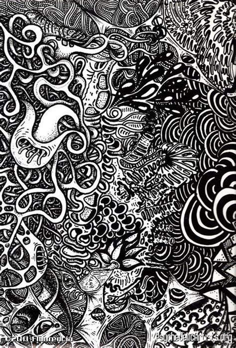 Psychedelic Drawing Patterns