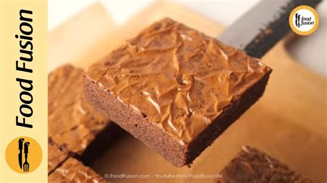 Chocolate Fudgy Brownie Recipe By Food Fusion YouTube