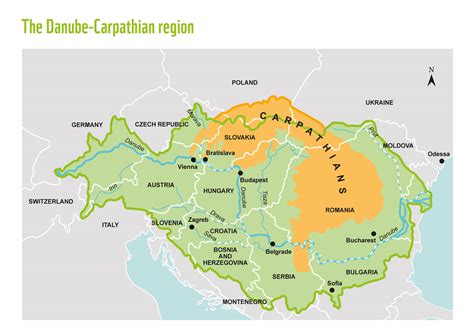 Carpathian Mountains Map Europe Zip Code Map