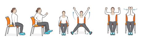 This video is especially handy because it's a full routine with clear directions that can be easily followed. 5 Chair Exercises That Can Reduce Belly Fat While You Sit