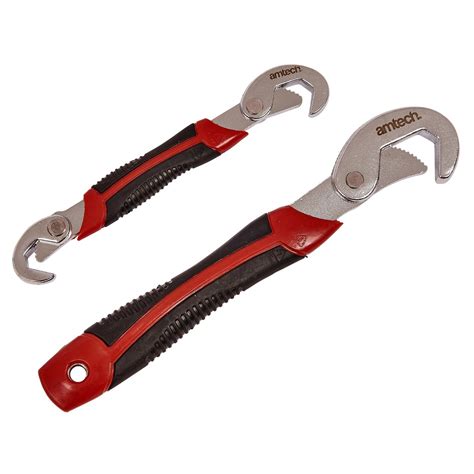 2pc Self Adjusting Wrench Set Amtech