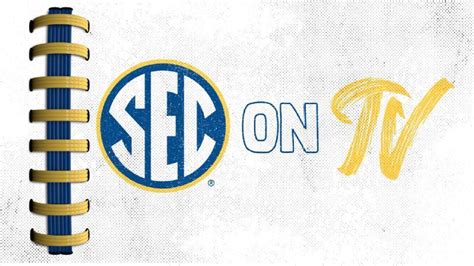 Sec Announces Start Times And Television Networks That Will Televise