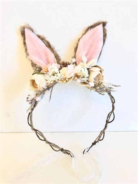 Bunny Ear Headband Bunny Headband Bunny Ears Easter Headband