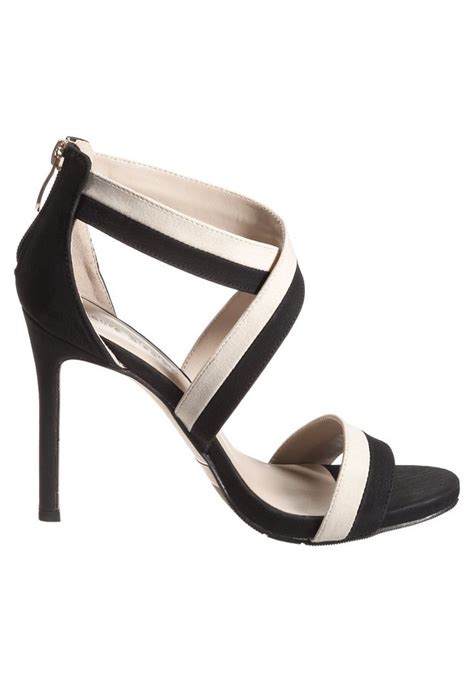 laura biagiotti sandali con i tacchi black beige zalando it laura biagiotti tacchi