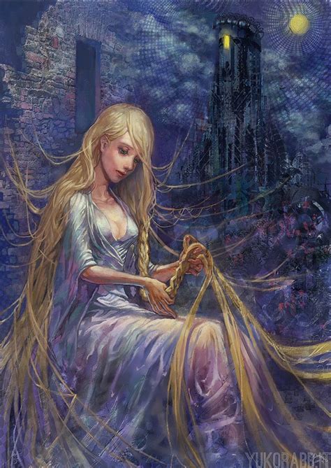 rapunzel by yukorabbit on deviantart classic fairy tales fairytale art fairytale illustration