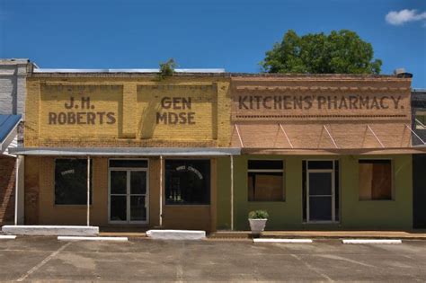 Historic Storefronts Byromville Vanishing Georgia Photographs By