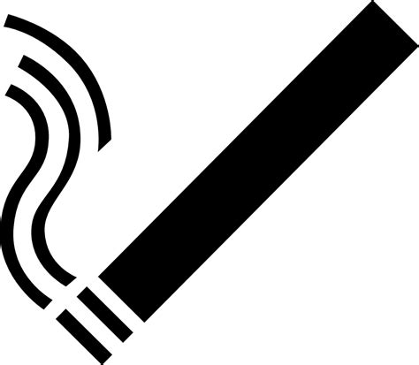 Onlinelabels Clip Art Cigarette Symbol