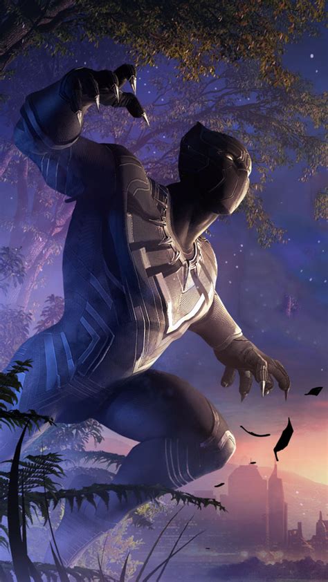 2160x3840 Black Panther And Erik Killmonger Marvel Contest Of Champions