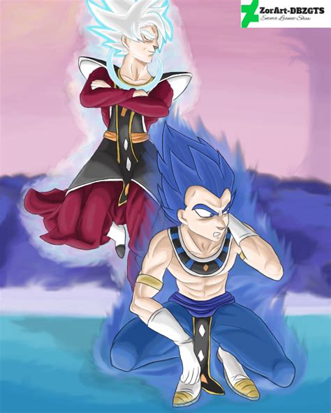 God Angel Mui Goku N Rb Vegeta By Zorart On