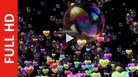 I too upgraded to win 10. Love & Bubbles Black Screen Background Video Effect | All ...