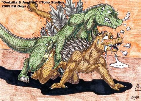 Rule 34 Anguirus Ek Goya Godzilla Godzilla Series Male Male Only