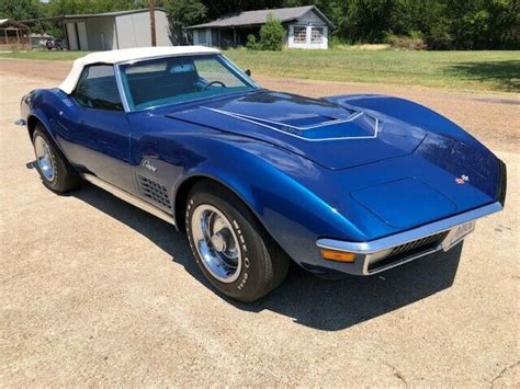 1971 Chevrolet Corvette Convertible 350ci Lt1 330hp 4 Speed With Hard Top