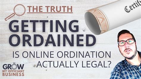 Getting Ordained Is Online Ordination Actually Legal How To Know If Your Ordination Is Legit
