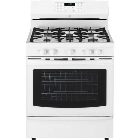 Kenmore 56 Cu Ft Gas Range With Convection Ranges And Wall Ovens