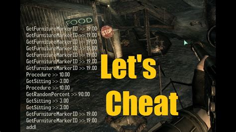 Fallout New Vegas Console Commands - Let's Cheat on Fallout 3 PC - Console Command Cheats (ammo, godmode