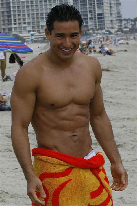 Shirtless Actors And Models Mario Lopez Shirtless On The Beach
