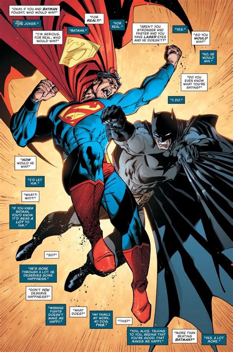 Comic Excerpt Supermanup In The Skyclark Would Just Let Others Win