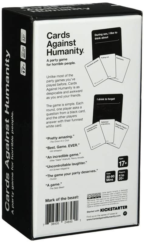 It's a new game from the cards against humanity team, so you know it's going to be good. Cards Against Humanity | Toy Game World