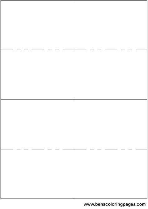 Free Printable Note Card Template