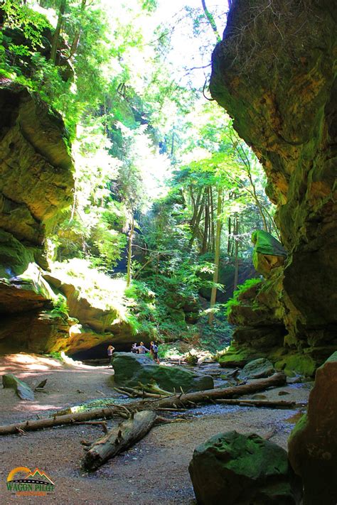 Hocking Hills Conkles Hollow Nature Preserve Hiking Trail