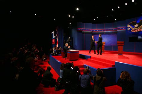 Obama And Romney Hold First Debate The New York Times
