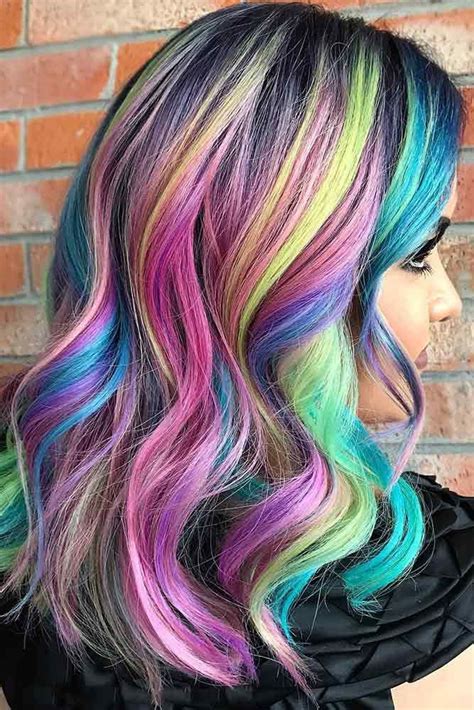 50 Fabulous Rainbow Hair Color Ideas 30 Hair