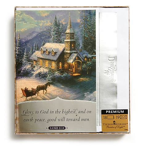 Soon holiday cards will be coming in the mail! Christmas Boxed Cards - Thomas Kinkade Glory to God - Lifeway