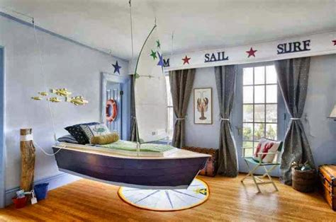 Home Decorating Interior Design Ideas Kids Nautical Theme Bedrooms