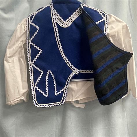 Greek Costume Tsolias Boy Blue Costume — Blessed Celebration